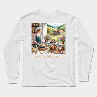 Cottagecore: Viva la REsistance Long Sleeve T-Shirt